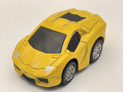Jak Lamborghini Aventador Tooned, Die cast, Żółty, 1:64, Resoraki – zdjęcie 8
