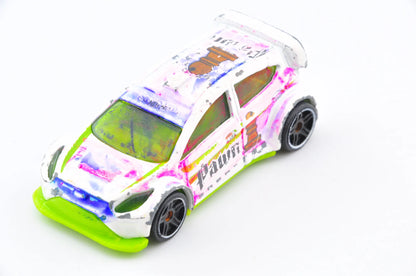 '12 Ford Fiesta, Hot Wheels 2011, Die cast, Resoraki, 1:64 – zdjęcie 8