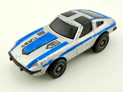 Datsun 280-ZX Zee Toys '80 Srebrny 1:64 Vintage Model – zdjęcie 10