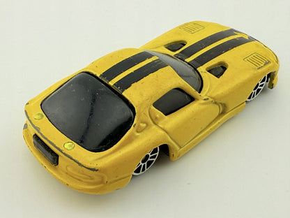 1998 Dodge Viper Gts Maisto 2013 Żółty 1:64 – zdjęcie 6