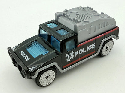 Jak Hummer Police, Pojazd Policyjny, Die cast, Resoraki, Czarny, 1:64 – zdjęcie 8