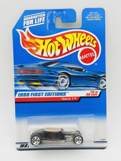 Track T Hot Wheels 1999 First Editions 1:64 Blister Czarny – zdjęcie 8