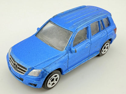 MERCEDES BENZ GLK, Realtoy, Die cast 510, Niebieski, 1:64, Resoraki – zdjęcie 8