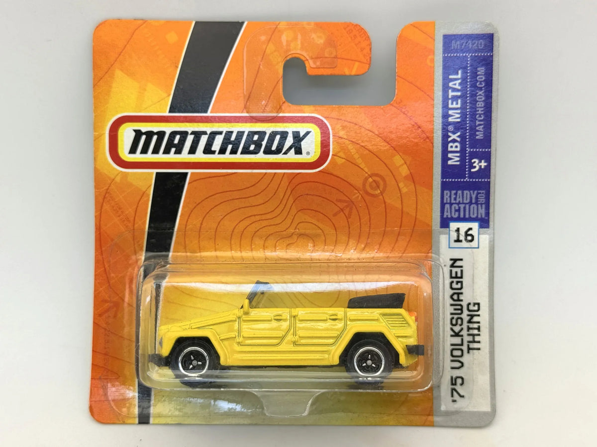 1975 VOLKSWAGEN THING MBX METAL Matchbox 2007 Żółty 1:64 – zdjęcie 9