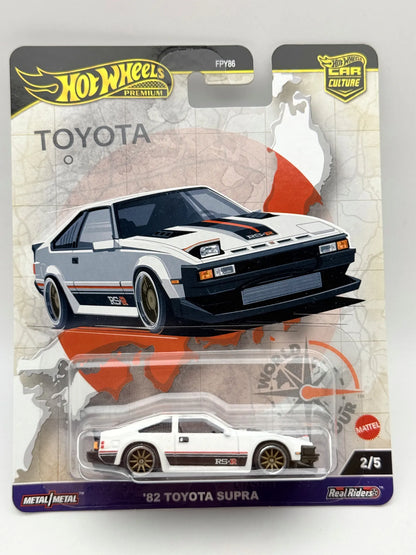 '82 TOYOTA SUPRA, Hot Wheels Premium 2024, FPY86, Biały, 1:64, Resoraki – zdjęcie 9