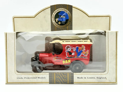 Dan Promotional Model Lledo Czerwony 1:43 Made in England – zdjęcie 9