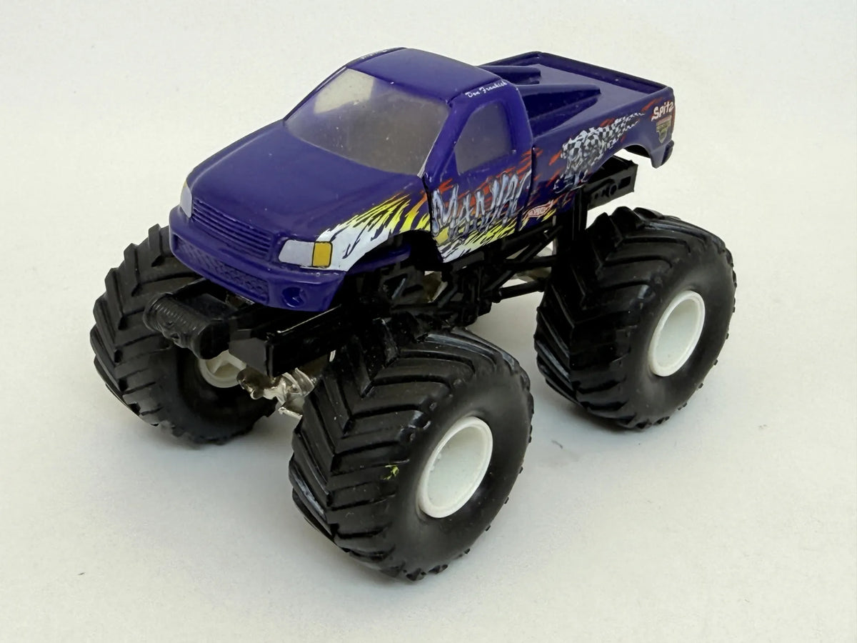 MONSTER JAM TRUCK, Hot Wheels 2004, Die cast, Fioletowy, 1:64, Resoraki – zdjęcie 8