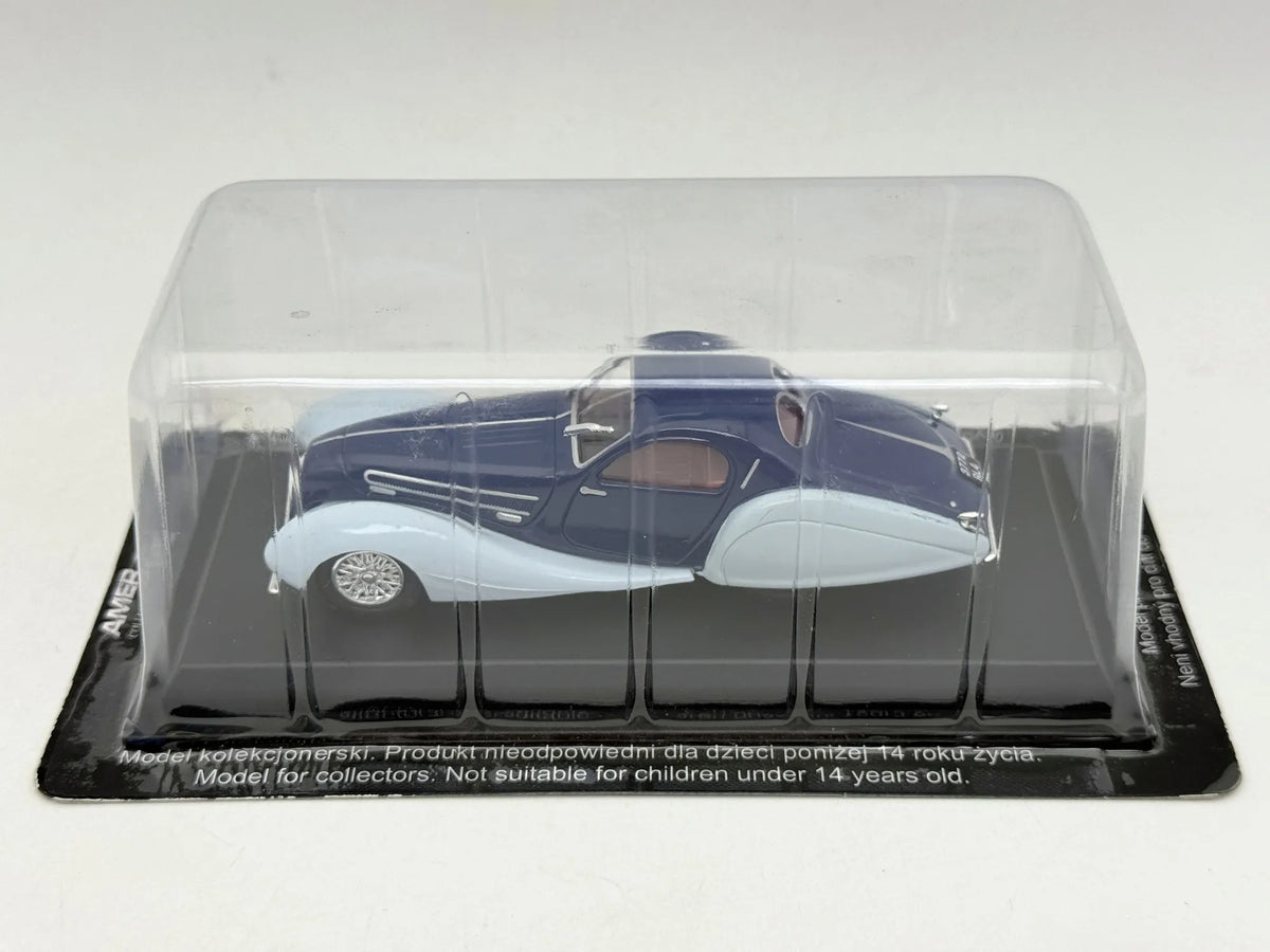 TALBOT LAGO T150SS FIGONI FALASCHI Z 1938 R. AmerCom Niebieski 1:43 – zdjęcie 9