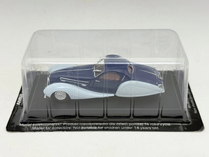 TALBOT LAGO T150SS FIGONI FALASCHI Z 1938 R. AmerCom Niebieski 1:43 – zdjęcie 9