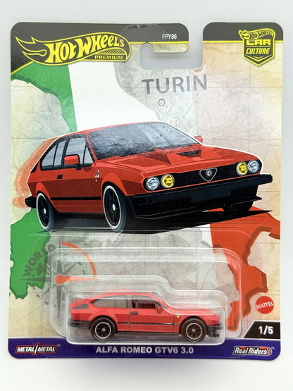 Alfa Romeo Gtv6 3.0 Hot Wheels Czerwony 1:60 – zdjęcie 7