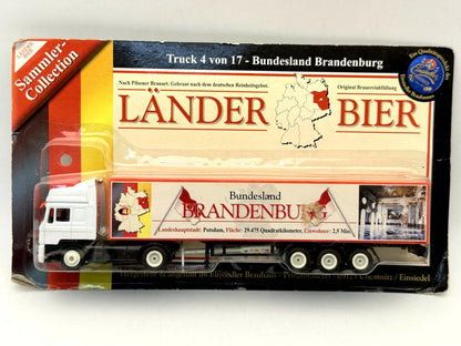 MAN Grell 1:87 Ciężarówka Promocyjna Länder-Bier Blister Niebieski Reklama