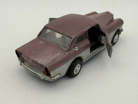 SILVER CLOUD 3 COUPE ROLLS ROYCE Polistil '80 Bordowy 1:43 Made in Italy – zdjęcie 2