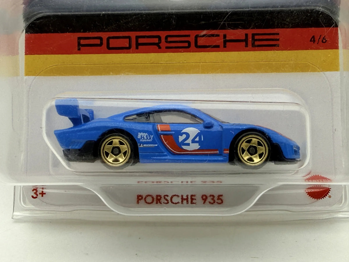 Porsche 935 Porsche Series Hot Wheels 2023 Niebieski 1:64 Protektor – zdjęcie 2