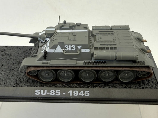 Czołg Su-85 z 1945 r. Tanks of the World Wojsko AmerCom Szary 1:72 – zdjęcie 2