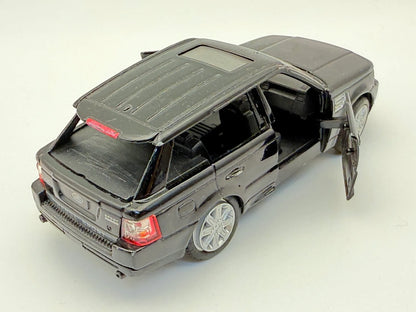 RANGE ROVER SPORT, Kinsmart, Resoraki, Die cast, Czarny 1:38 – zdjęcie 2