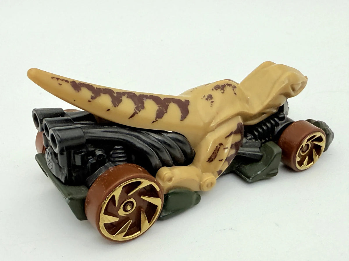 Veloci-Racer Hot Wheels Beżowy 1:64 – zdjęcie 2