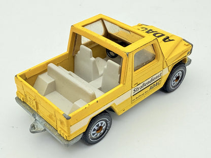 Mercedes-Benz 280 GE ADAC, Siku, Made in W.-Germany, No.1044, Żółty, 1:55 – zdjęcie 2