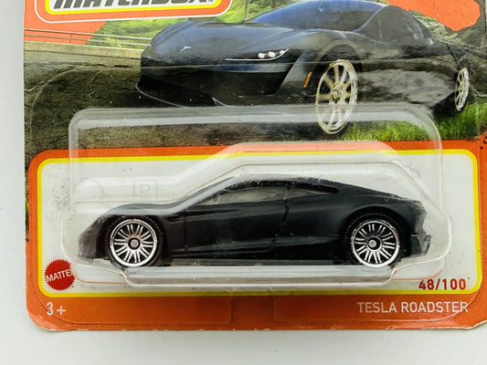 Tesla Roadster Matchbox 2023 Superfast 1:64 Blister Brązowy – zdjęcie 2