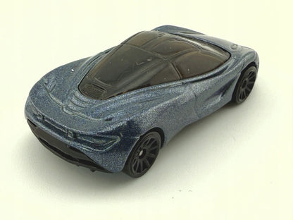 MCLAREN 720S, Hot Wheels 2017, Die cast NO3, Niebieski grafit 1:64 Resoraki – zdjęcie 2
