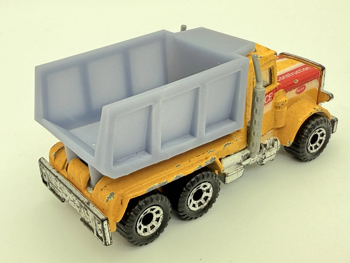 PETERBILT, Matchbox 1981, Resoraki, Die cast 08-1, Żółty, 1:80 – zdjęcie 2