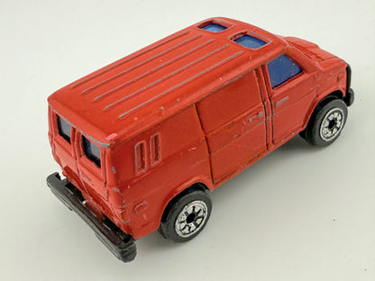 U.S. VAN, Stare Welly, Vintage Die cast No.1112, Czerwony, 1:64, Resoraki – zdjęcie 2