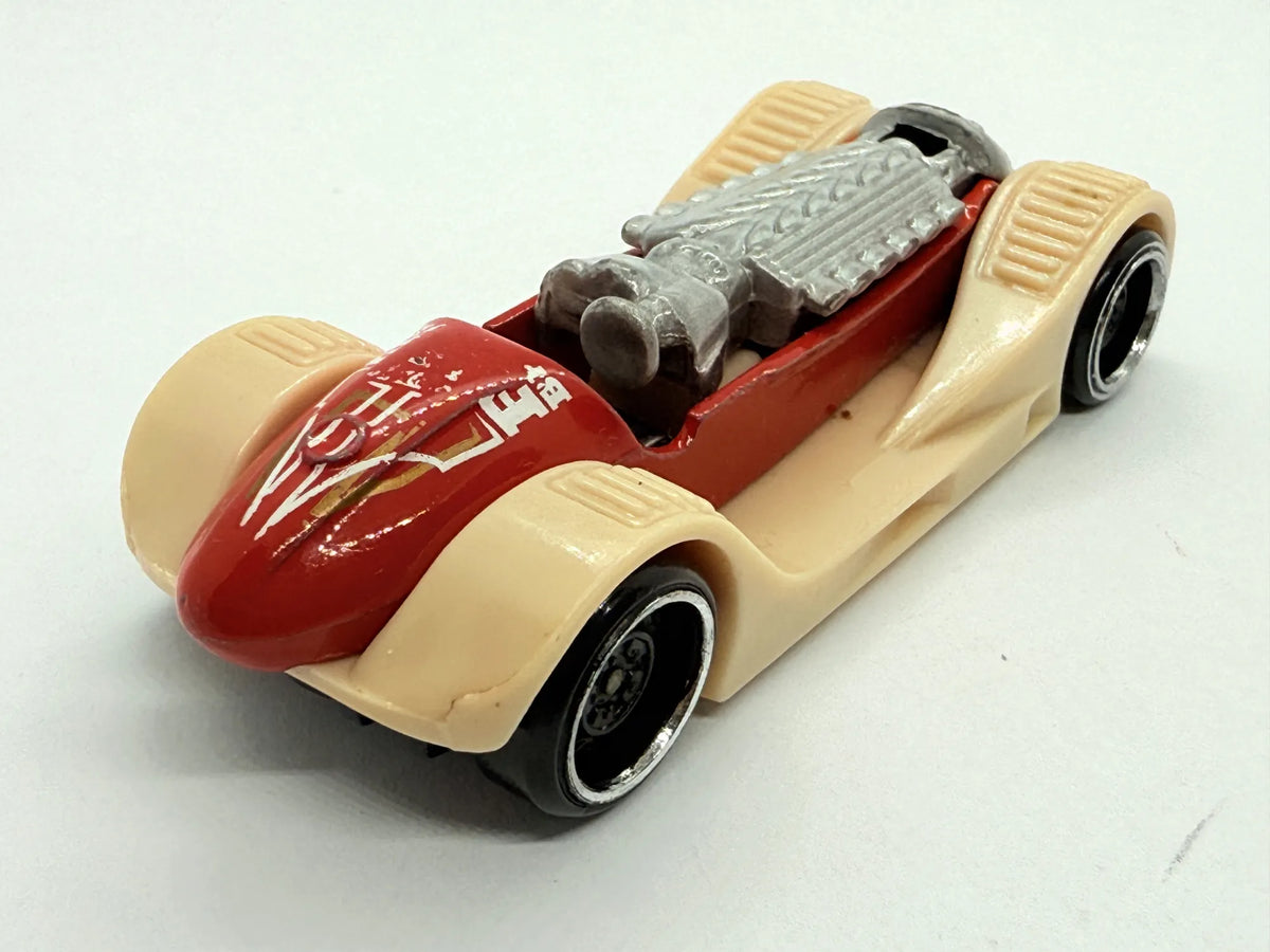Brit Speed Hot Wheels 2008 Kremowy 1:64 – zdjęcie 2