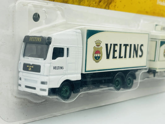MAN Grell 1:87 Ciężarówka Promocyjna VELTINS Blister Biały – zdjęcie 2