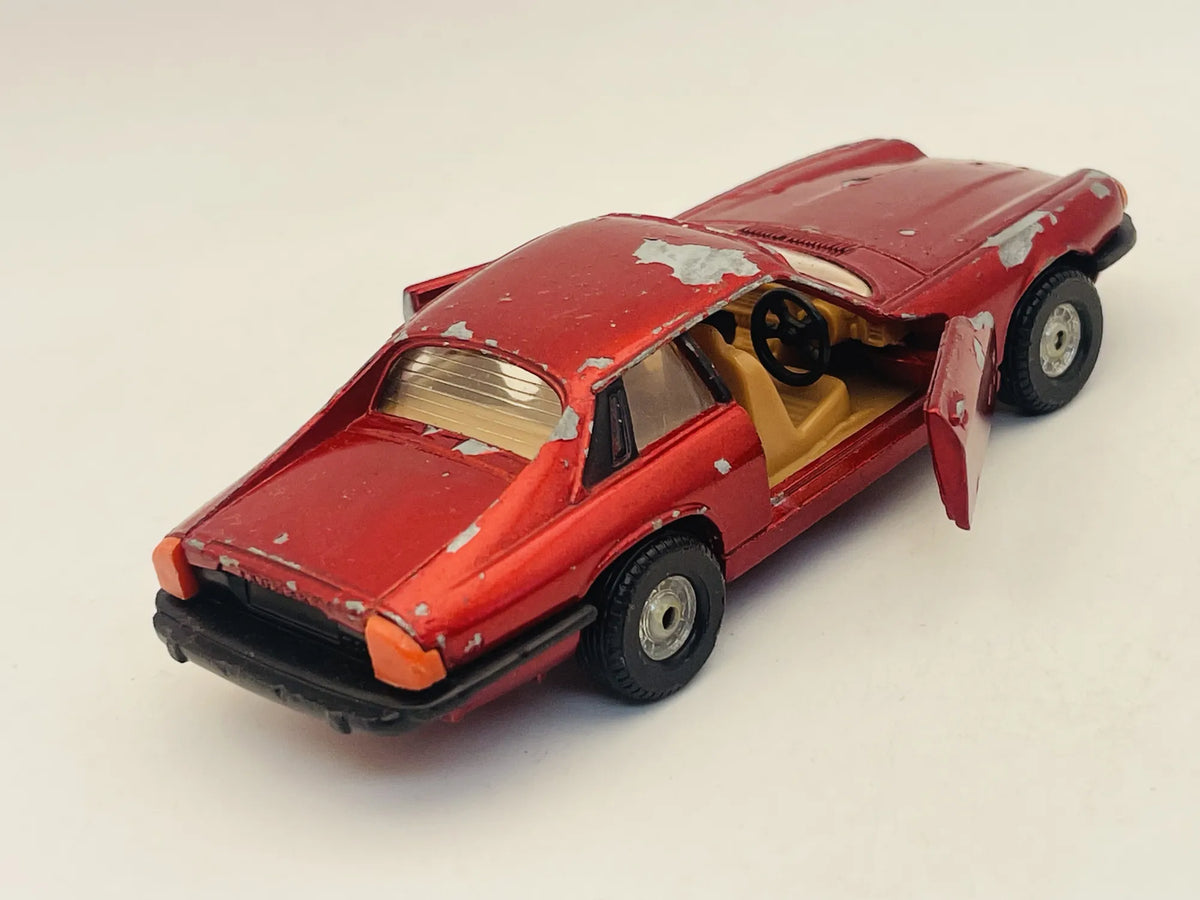 Jaguar XJS Corgi '70 Czerwony 1:38 Made in Gt Britain 2xMetal – zdjęcie 2