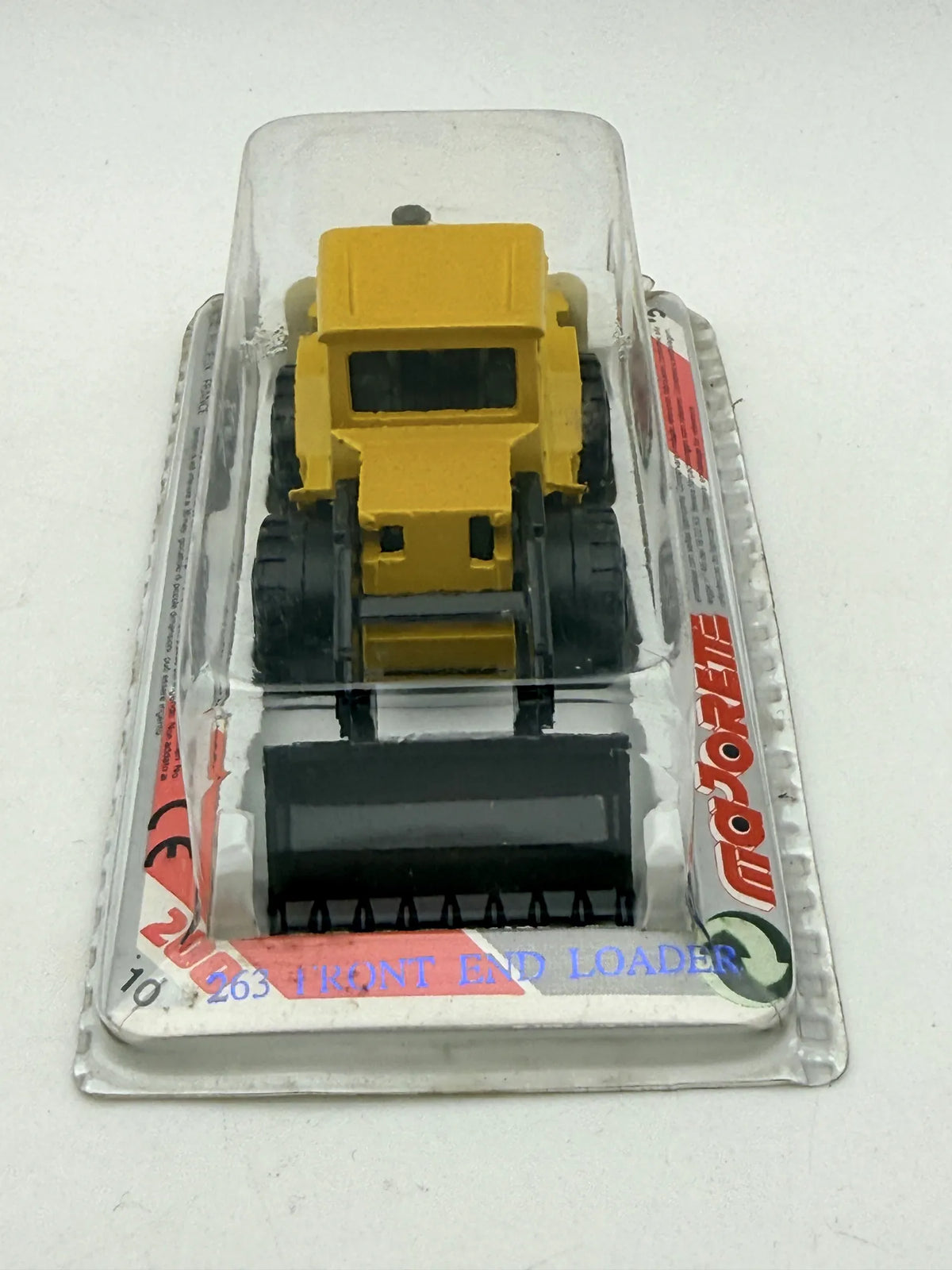 Ładowarka FRONT END LOADER Majorette '90 Żółty 1:87 – zdjęcie 2