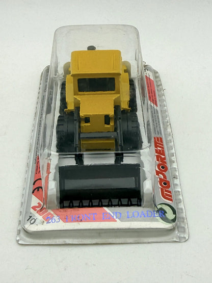Ładowarka FRONT END LOADER Majorette '90 Żółty 1:87 – zdjęcie 2