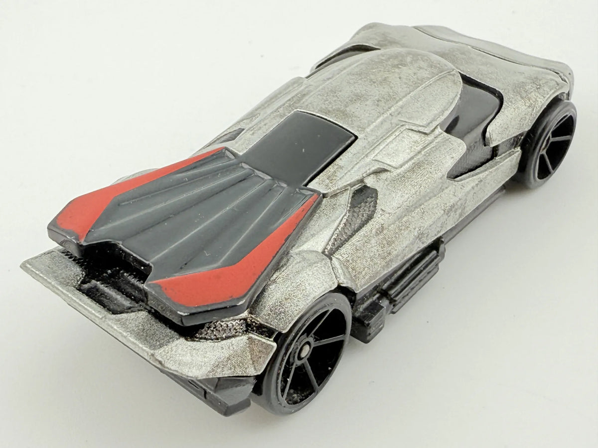 STAR WARS Captain Phasma, Hot Wheels 2015, Die cast CLR71, Srebrny, 1:64 – zdjęcie 2