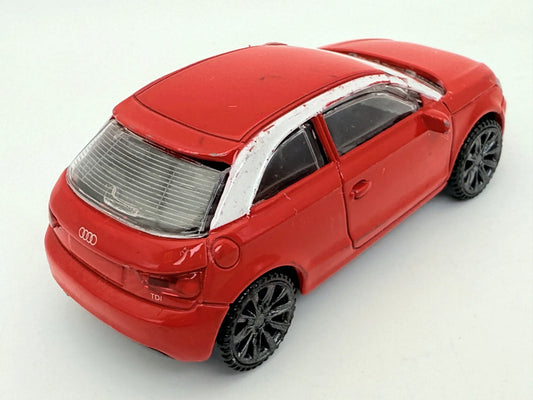 Audi A1 Majorette Czerwony 1:64 – zdjęcie 2