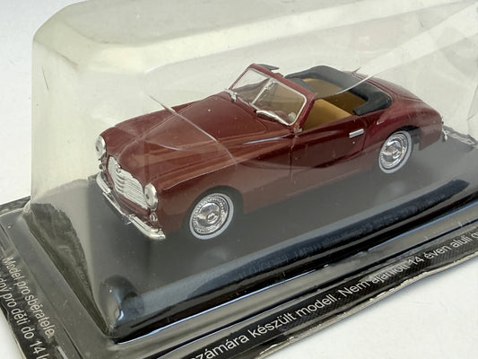 SIMCA 8 SPORT Z 1949 R. Legendarne Samochody AmerCom Bordowy 1:43 – zdjęcie 2