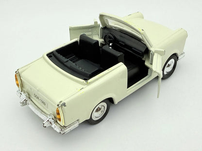 Trabant Cabriolet 1989 Biały 1:43 Made in DDR – zdjęcie 2