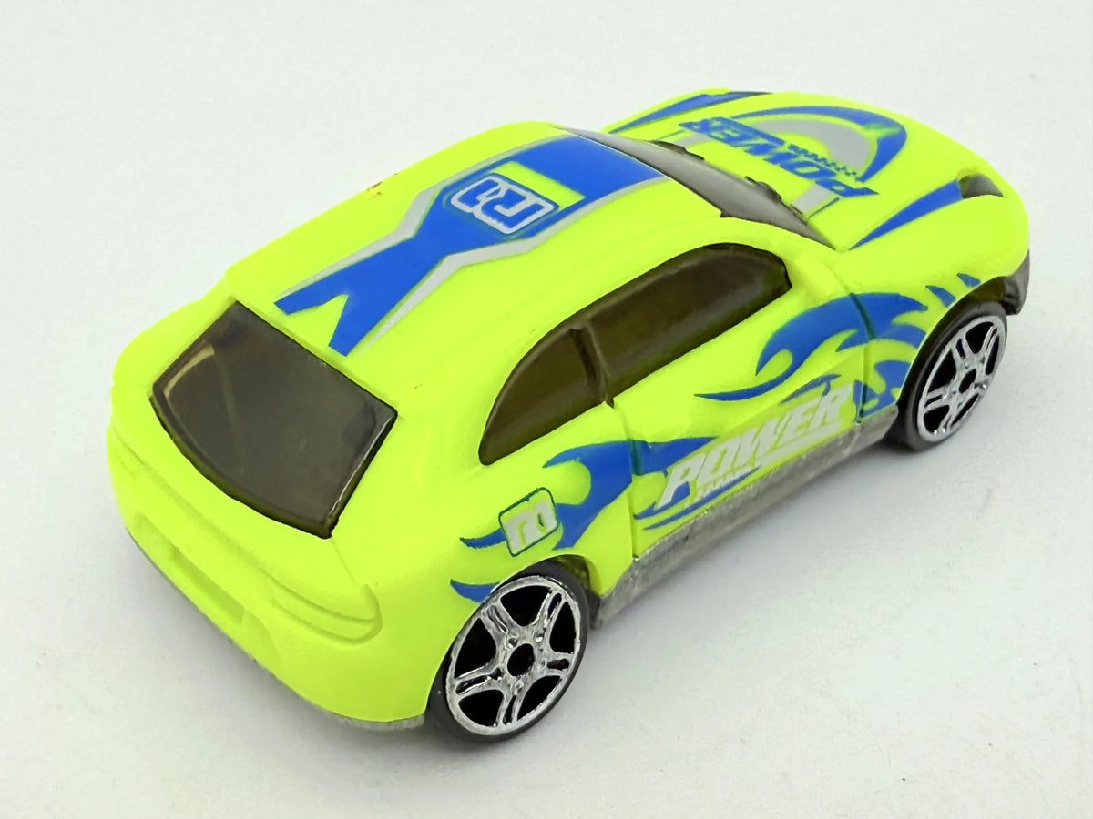 Power Concept Car, die cast resoraki, 1:60, żółty jaskrawy – zdjęcie 2