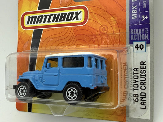 Toyota Land Cruiser Fj40 Matchbox 2001 1:64 Samochód terenowy Blister – zdjęcie 2