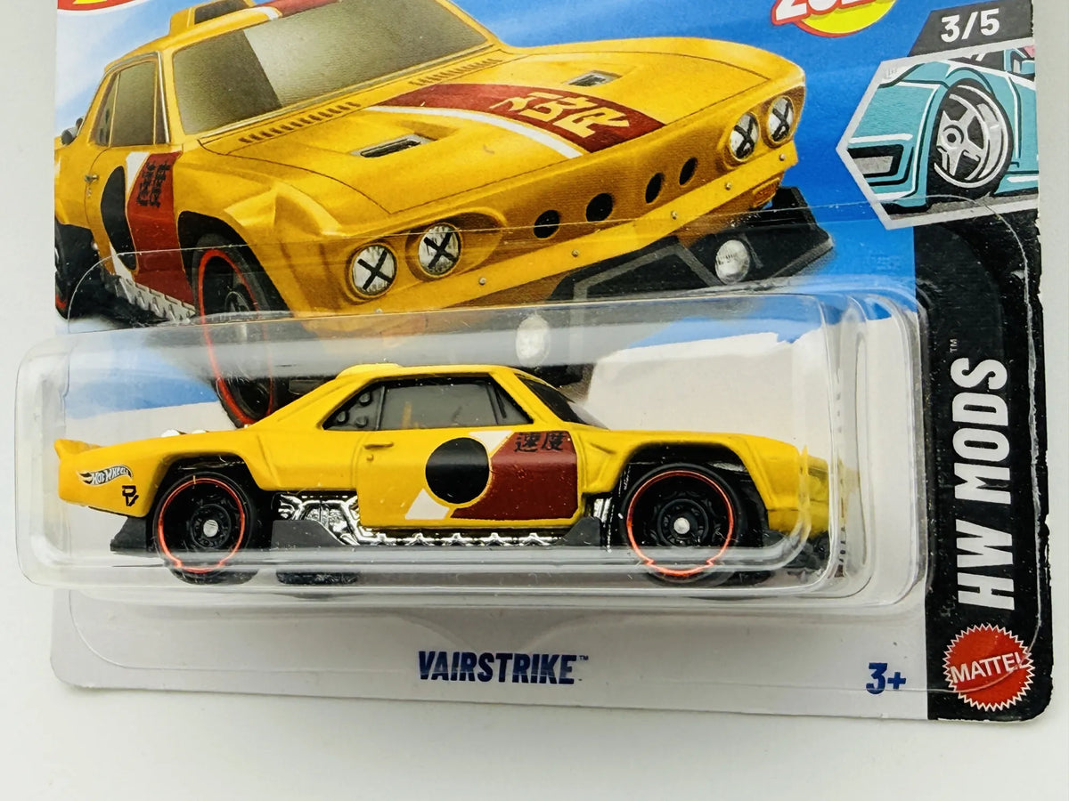 Vanstrine Hot Wheels 2026 HW MODS 1:64 Blister Żółty – zdjęcie 2