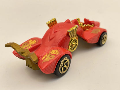 Knight Draggin', Hot Wheels 2013, Die cast BDC86, Czerwony, 1:64, Resoraki – zdjęcie 2