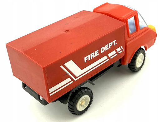 Ciężarówka Pożarnicza Straż pożarna Czerwony 1:55 '70 Vintage Model – zdjęcie 2