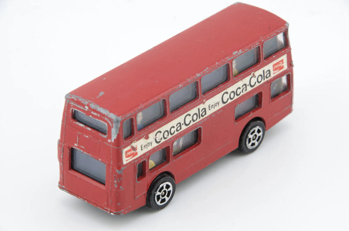 DAIMLER FLEETLINE Corgi '80 Czerwony 1:64 Made in Gt Britain – zdjęcie 2