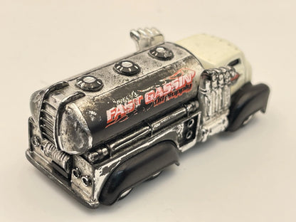 FAST GASSIN, Hot Wheels, Resoraki, Die cast, Srebrny, 1:64 – zdjęcie 2