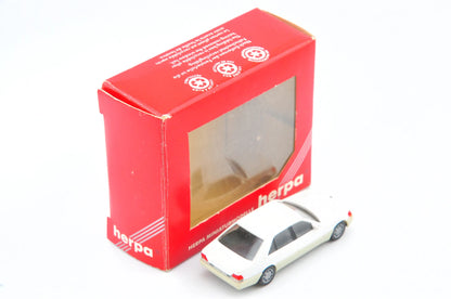 Mercedes-Benz 600 Sel, Herpa, Made in Germany, Die cast Resoraki Biały 1:87 – zdjęcie 2