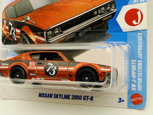Nissan Skyline 2000 GT-R Hot Wheels HW J-IMPORTS 1:64 73 Blister – zdjęcie 2