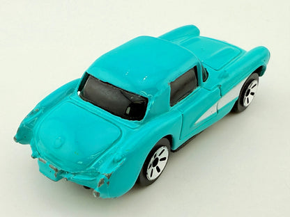 '57 Chevrolet Corvette Maisto Turkusowy 1:64 – zdjęcie 2