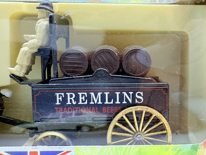 Fremlins Traditional Beers Wagon TH Lledo Czarny 1:50 Made in England – zdjęcie 2