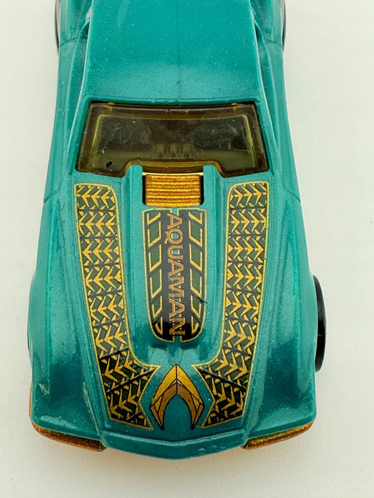 Ford Mustang Mach 1 1971 Hot Wheels Turkusowy 1:64 – zdjęcie 2