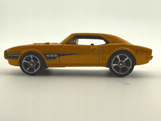 '67 Pontiac Firebird 400 Hot Wheels 2005 Żółty 1:64 – zdjęcie 2