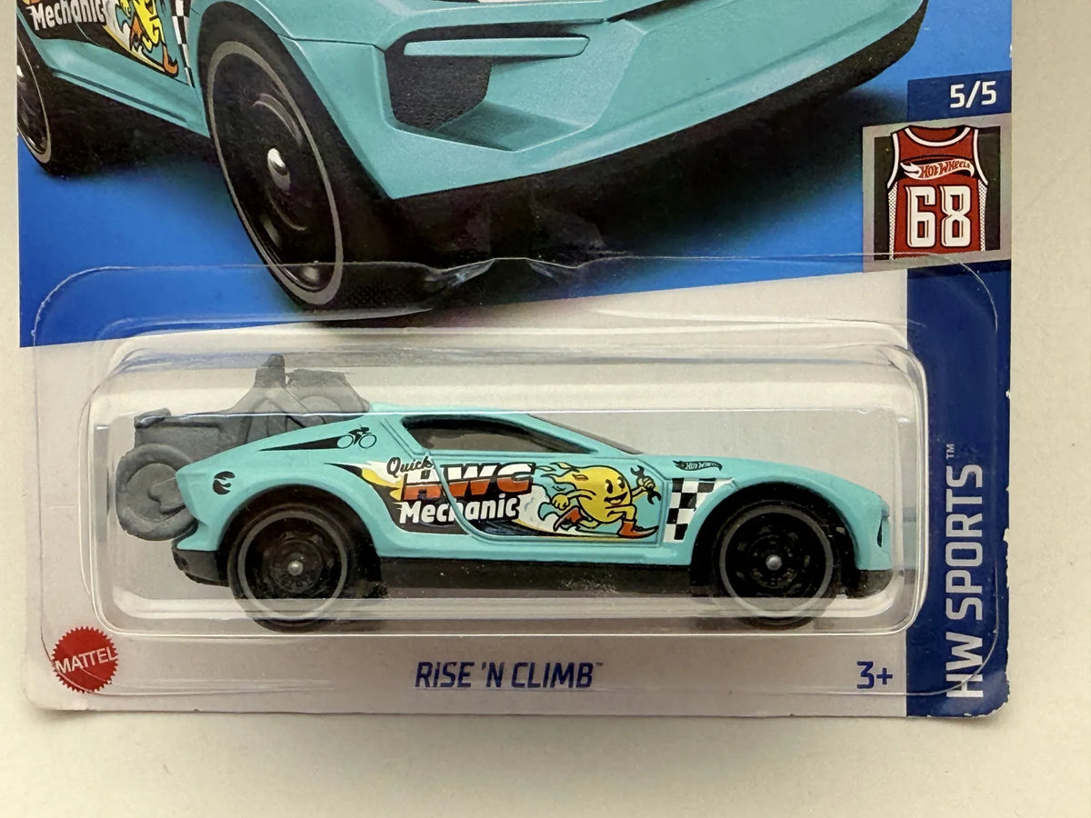 Rise 'N Climb HW J-IMPORTS Hot Wheels 2021 Turkusowy 1:64 – zdjęcie 2