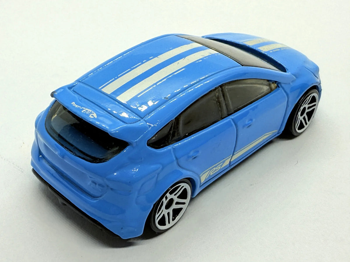 Ford Focus Rs Mainline Hot Wheels 2016 Niebieski 1:72 – zdjęcie 2