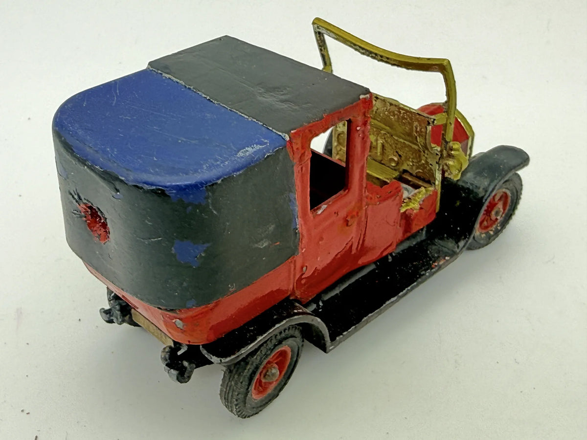 1907 UNIC TAXI, Unikalny Zabytek CUSTOM, Matchbox 1970 Made in England 1:43 – zdjęcie 2